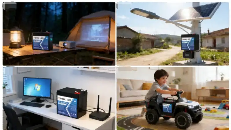 Affordable 12V 6Ah LiFePO4 Battery for Home Backup Systems